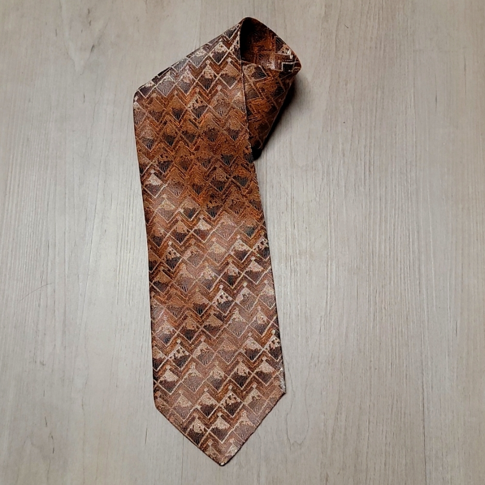 Zanetti Men's silk tie